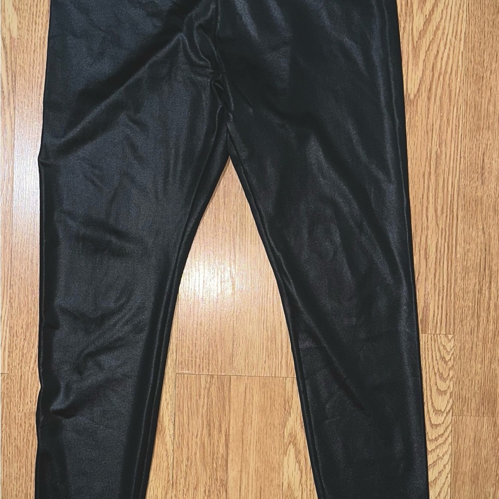 Target Black Faux Leather Leggings